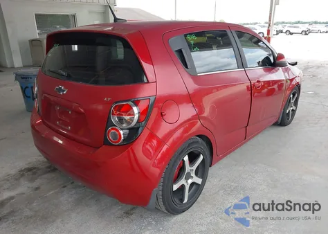 2013 Chevrolet Sonic Lt Auto из США, поврежденный, VIN 1G1JC6SH6D4126792